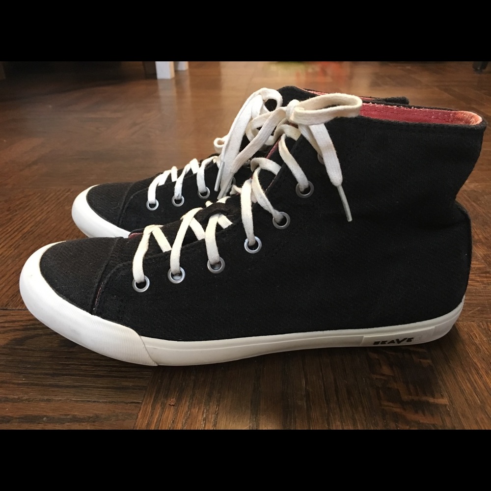 SeaVees Womens Size 9 Army Issue Black